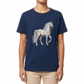 Camiseta Infantil Essentials Azul Marinho
