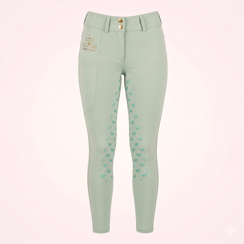 Culote Adulto Coleção Equestria Verde Pastel