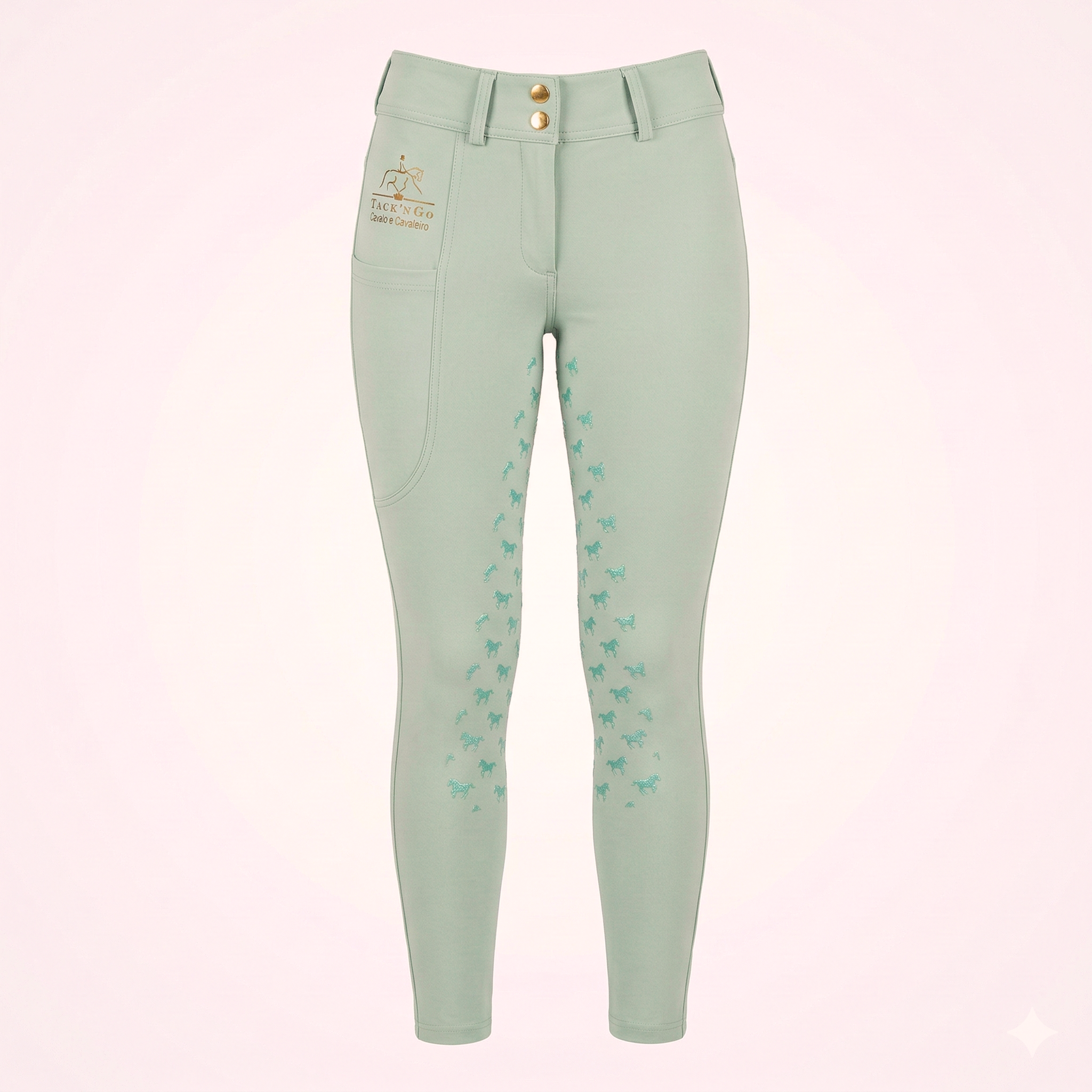 Culote Adulto Coleção Equestria Verde Pastel