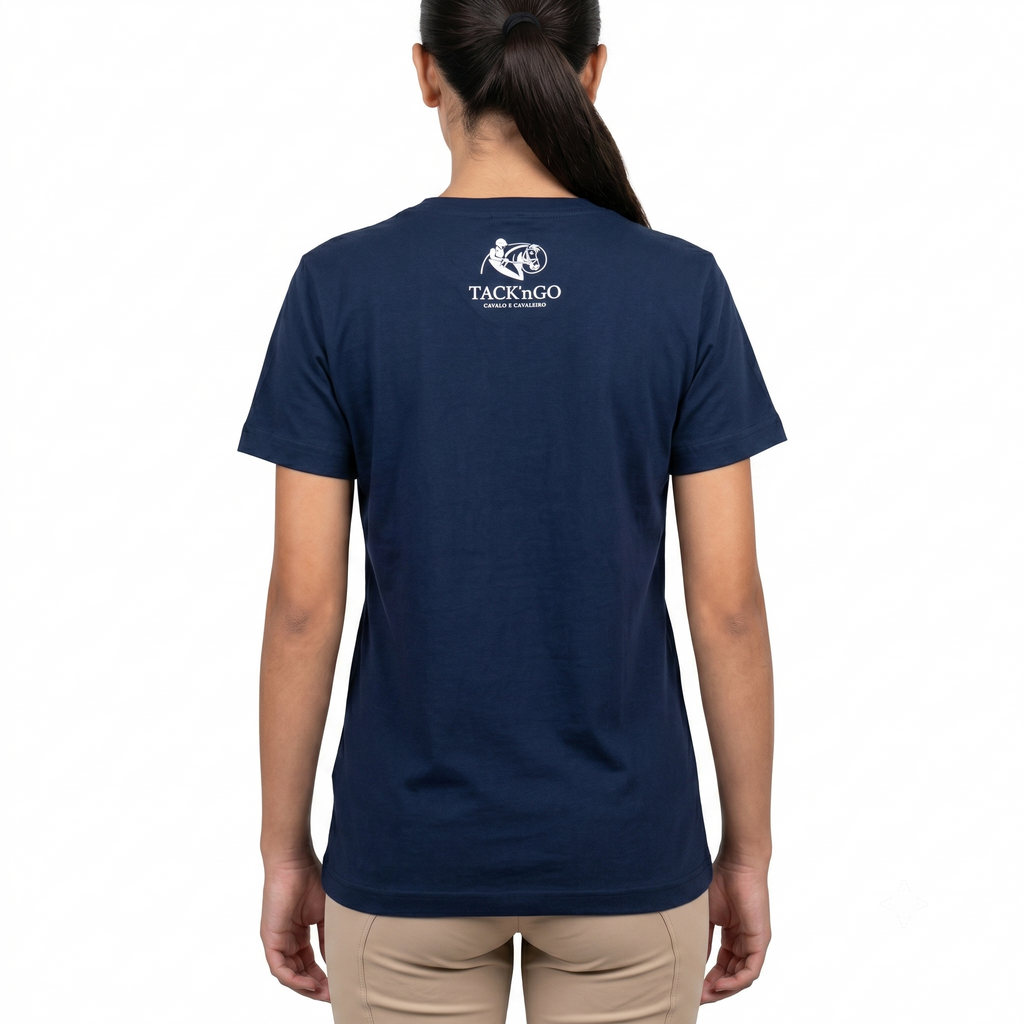 Camiseta Infantil Essentials Azul Marinho