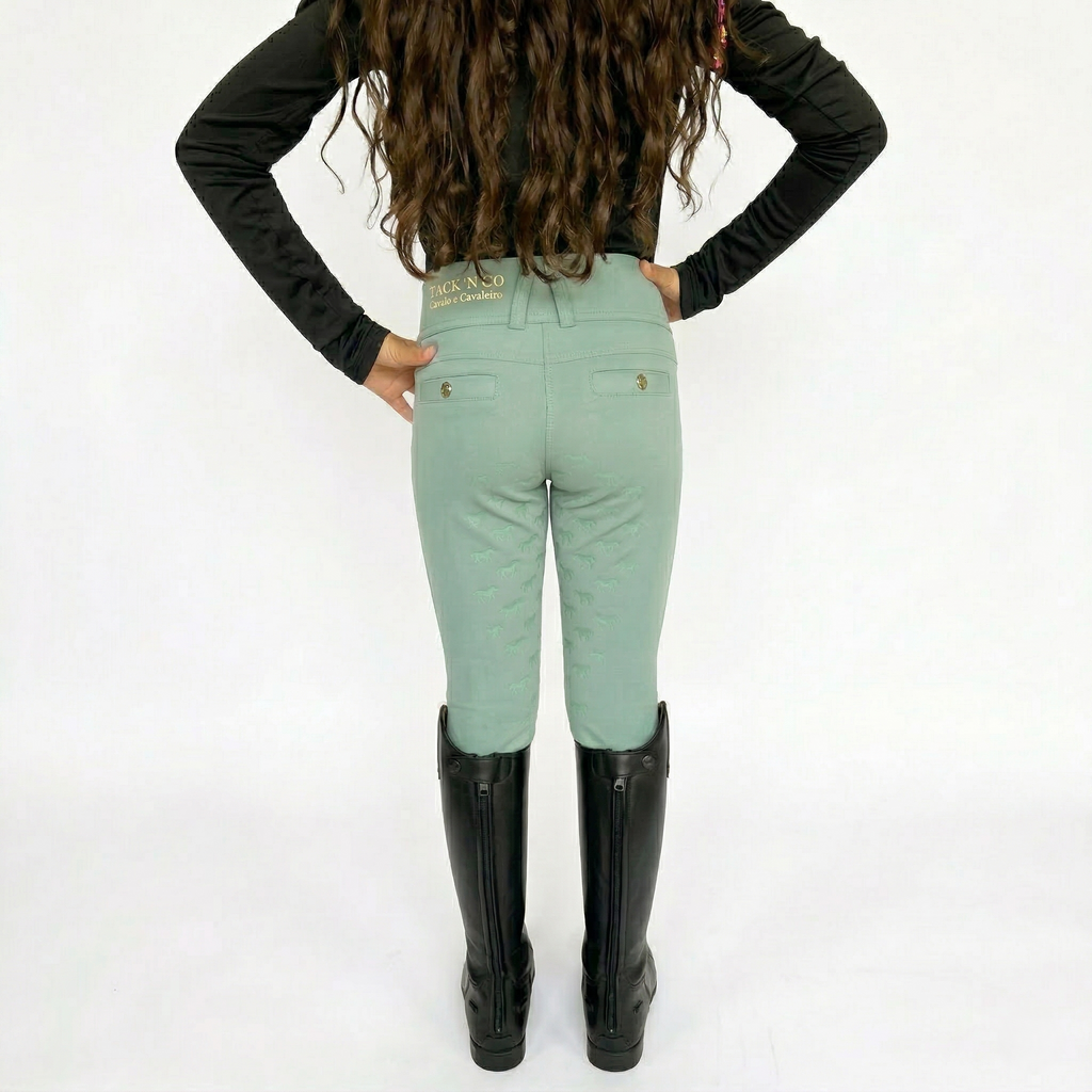 Culote Infantil Coleção Equestria Verde Pastel