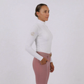 Blusa Branca Dressage Coleção Equestria